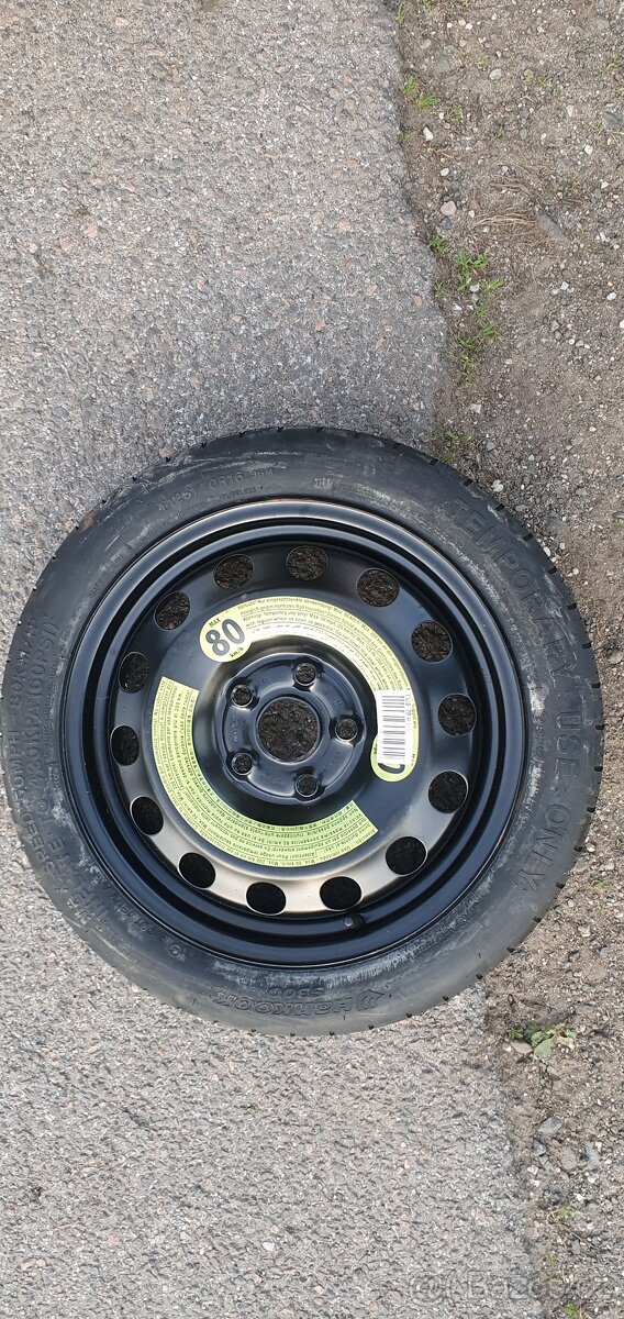 Dojezdové kolo 5x112 ET25,5