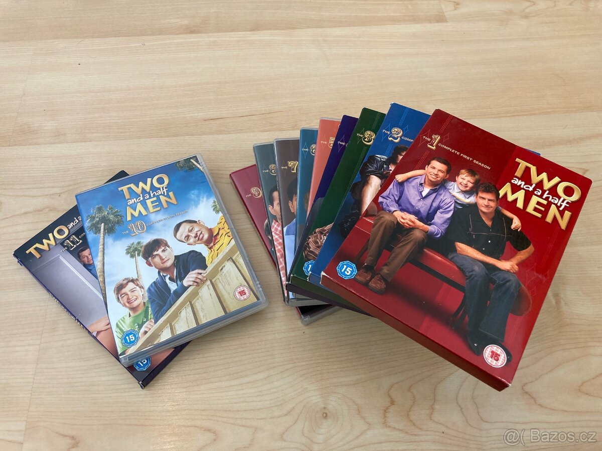 DVD Two And A Half Men 1-11 serie. English audio