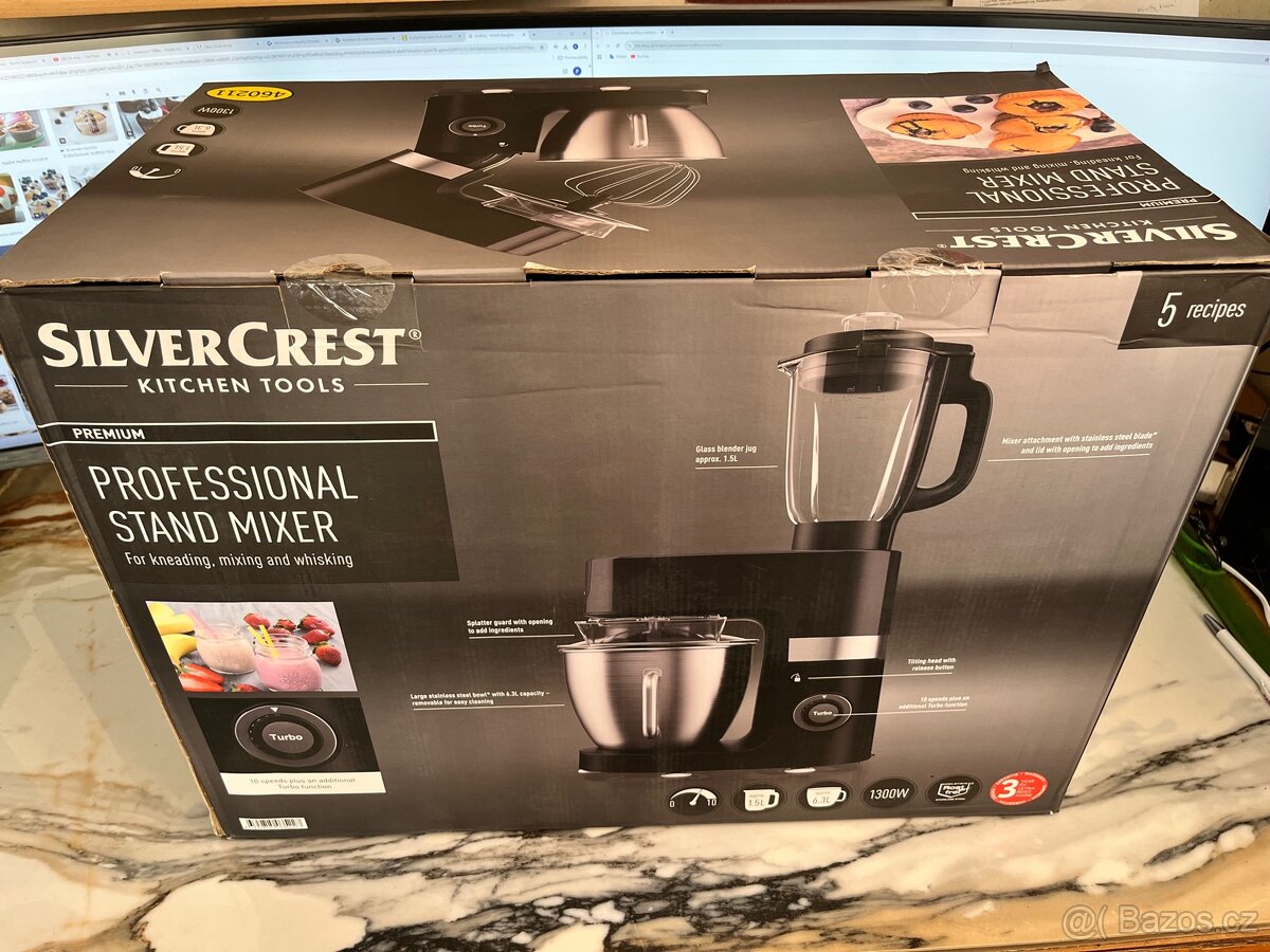 Silvercrest kuchyňský robot Profi 1300w