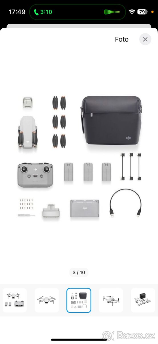 Dji mini 2 SE fly more combo