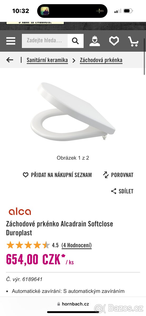 Záchodové prkénko