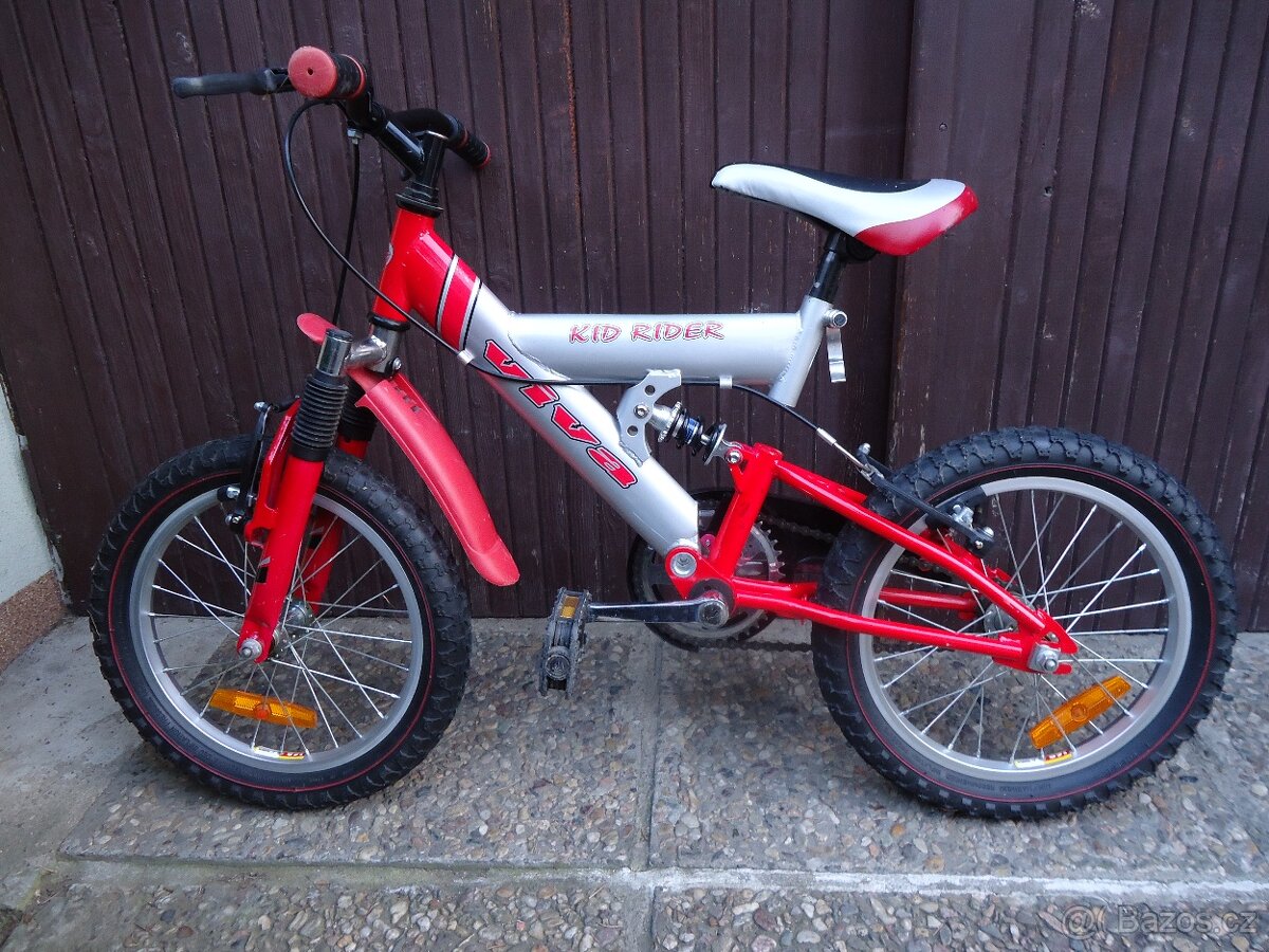 Dětské kolo VIVA KID RIDER, vel. 16 - jako NOVÉ