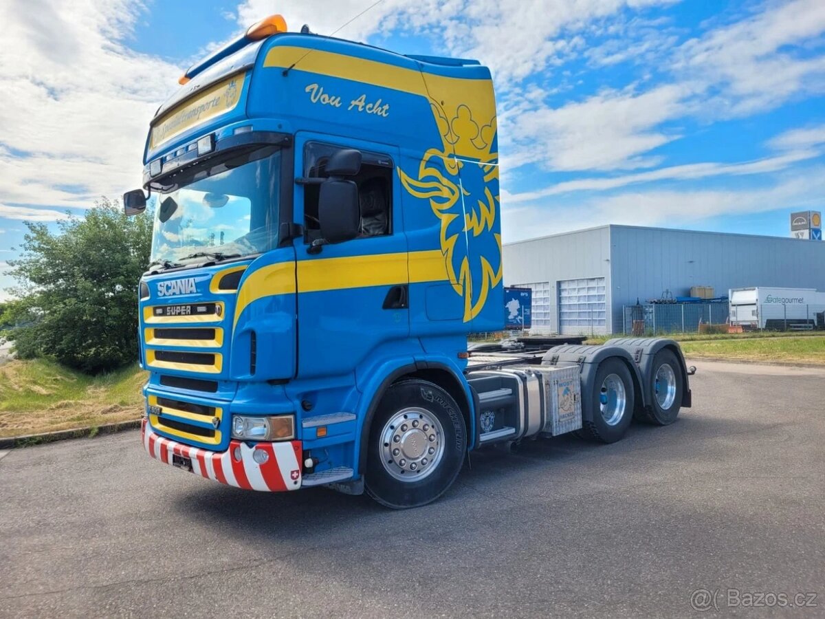 Scania R500 V8 6x4 / Euro 5 / PTO / 1.majitel / ANALOG