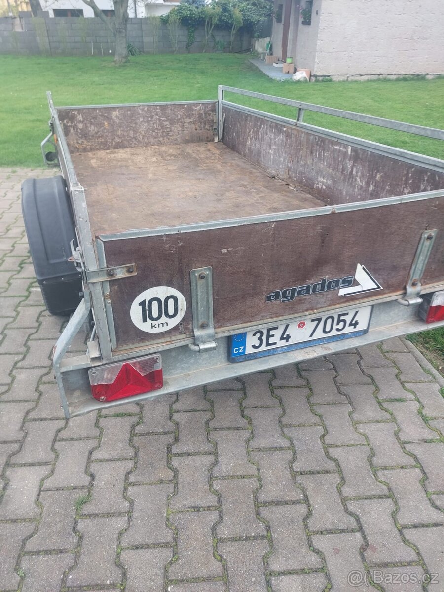 Přívěs nákladní valníkový AGADOS