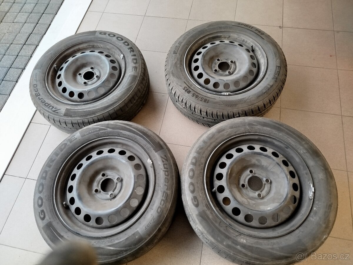 Dacia plechové disky 15"