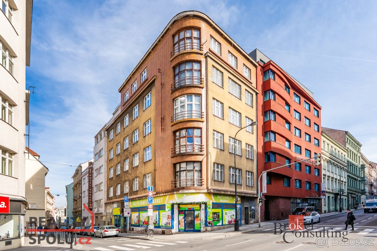 Prodej, byty/2+1, 56 m2, Ve Smečkách 585/2, 11000 Praha, Hla