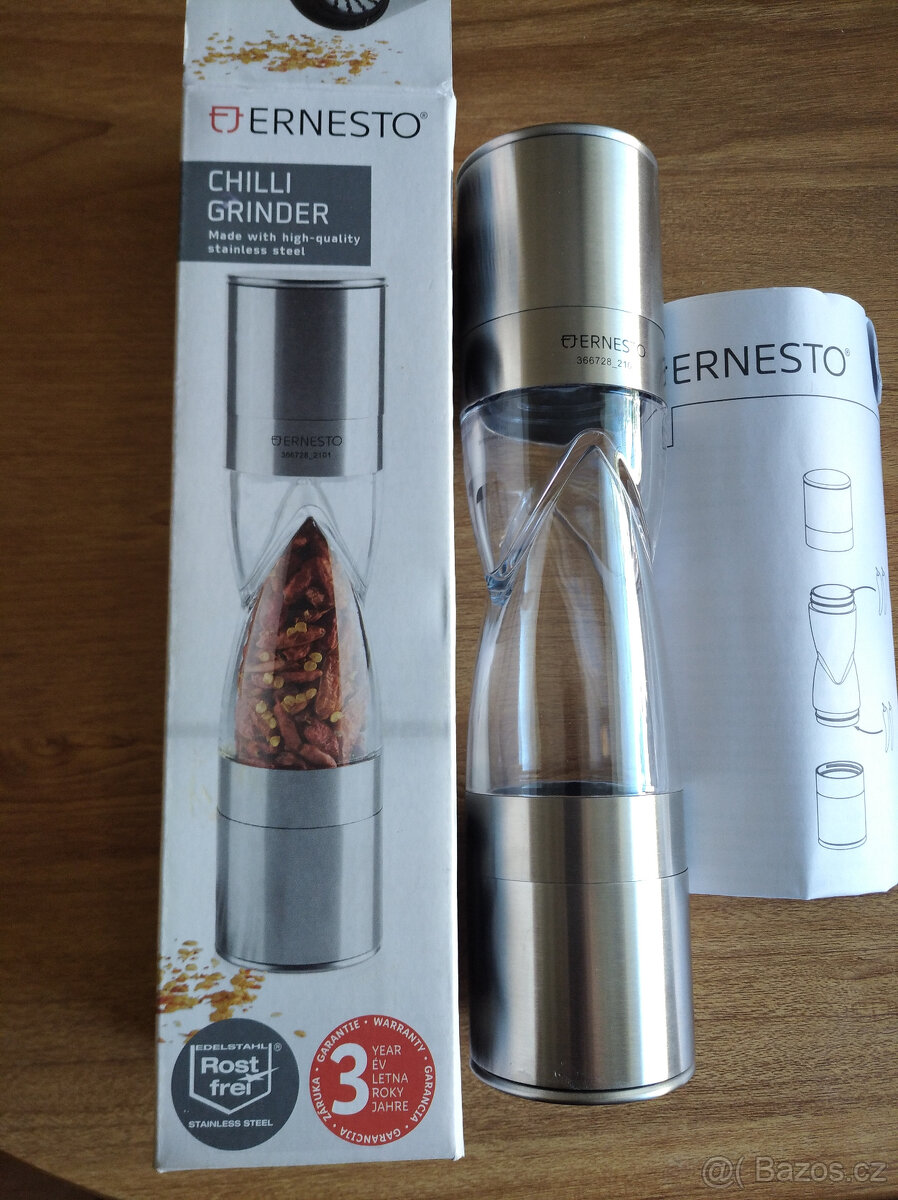 Mlýnek na chilli Ernesto