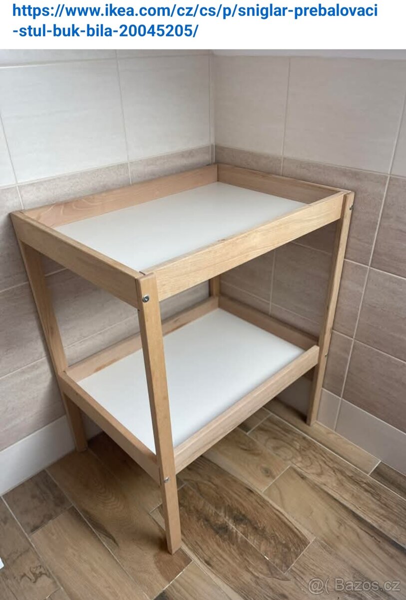 Přebalovací pult Sniglar