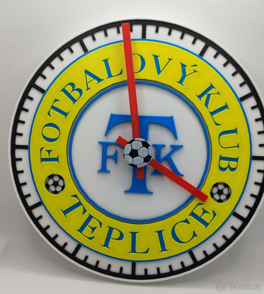 Prodám nové hodiny FK Teplice.