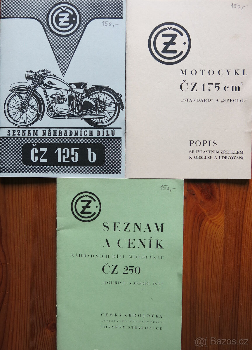 ČZ 125 B, 175, 250 Tourist