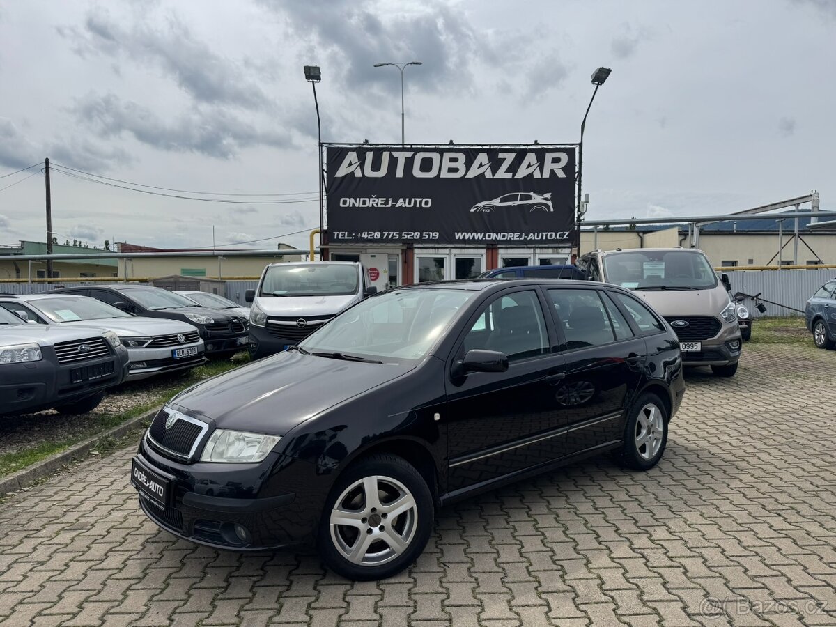 Škoda Fabia 1,4 55 KW KM STK SK