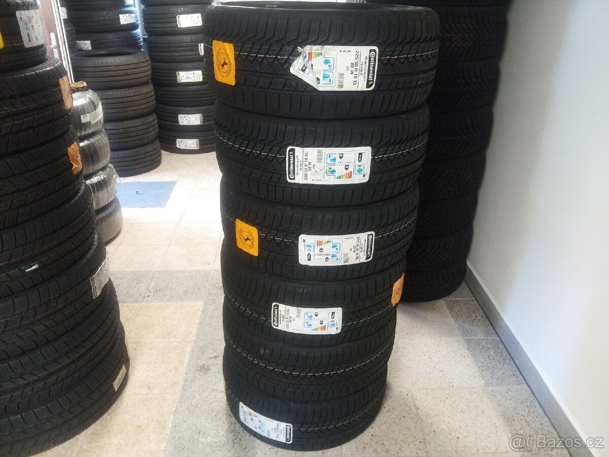 225/35 R19 XL Nové Continental Zimní