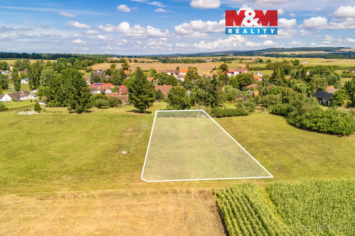 Prodej pozemku k bydlení, 2696 m², Albrechtice nad Vltavou