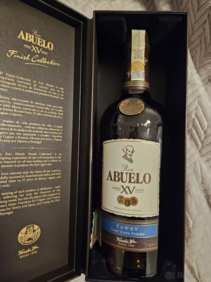 Lahev Ron Abuelo Tawny 15y 0,7l