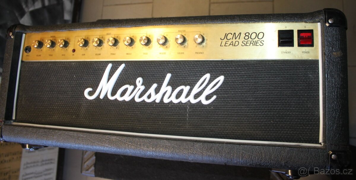 legendární zesilovač MARSHALL JCM 800