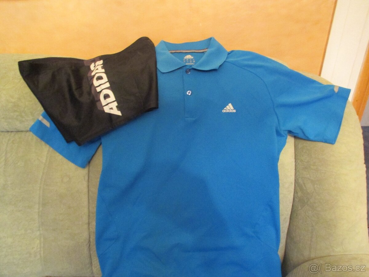 vel L-tričko Adidas+nové plavky