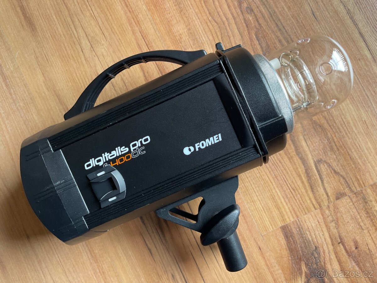 Bateriový blesk Fomei Digitalis Pro S400 DC - málo používaný