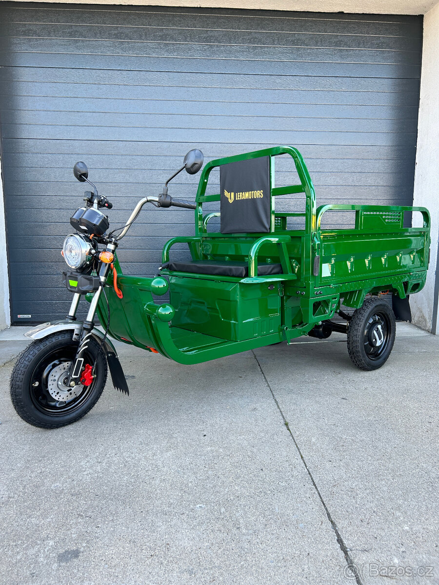 Pracovní elektro tříkolka RIKŠA 1000W COC