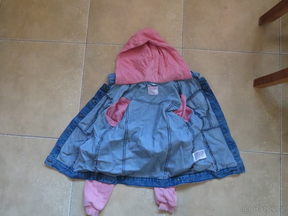 Dívčí džínová bunda