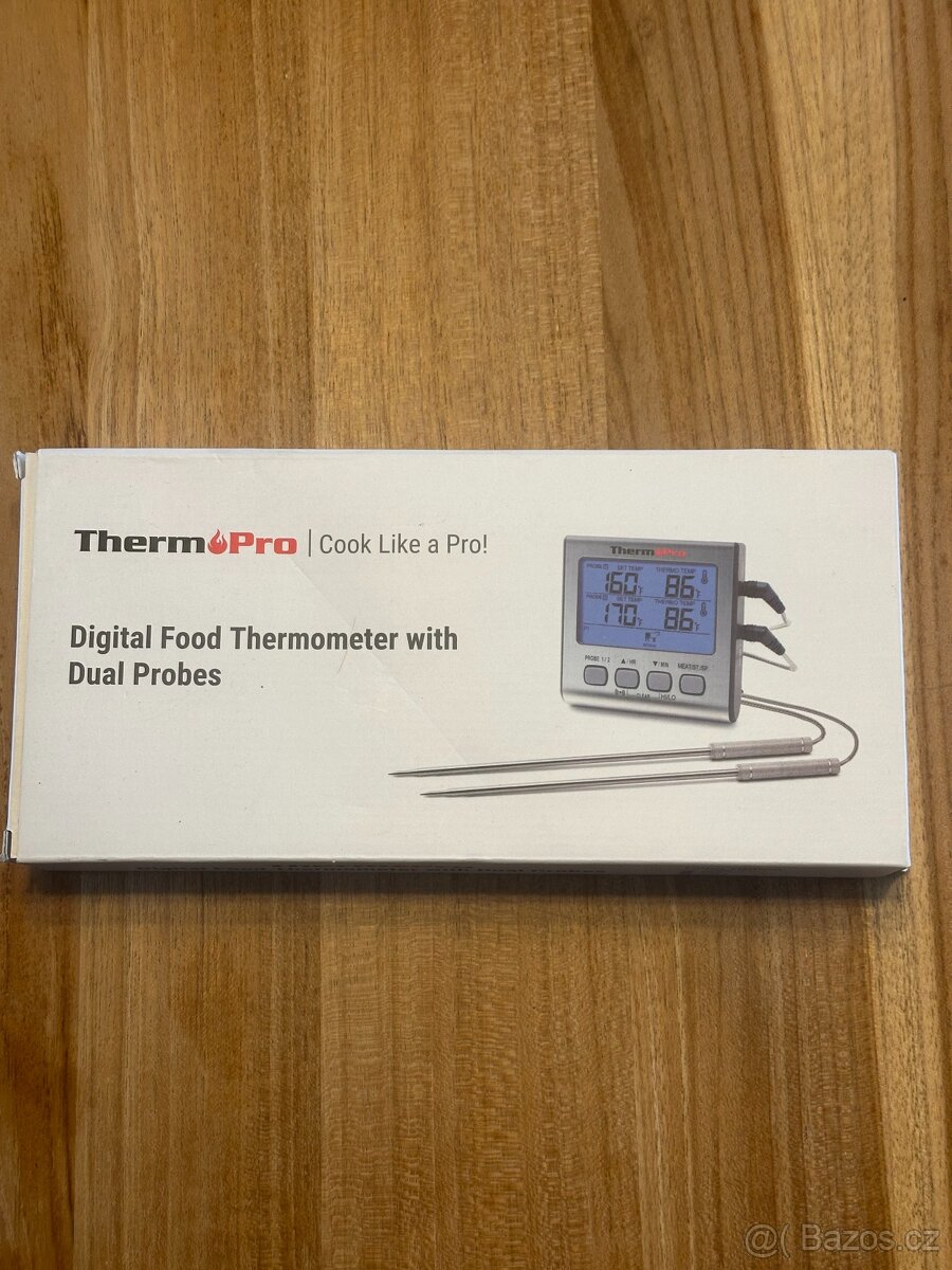 ThermoPro TP-17 Teploměr na vaření masa, PC 750,-