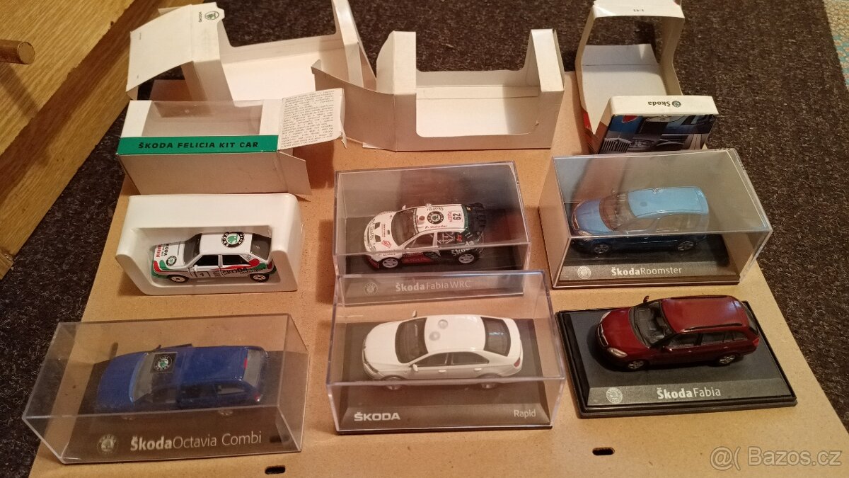 Sbírka modelů aut Škoda - Abrax
