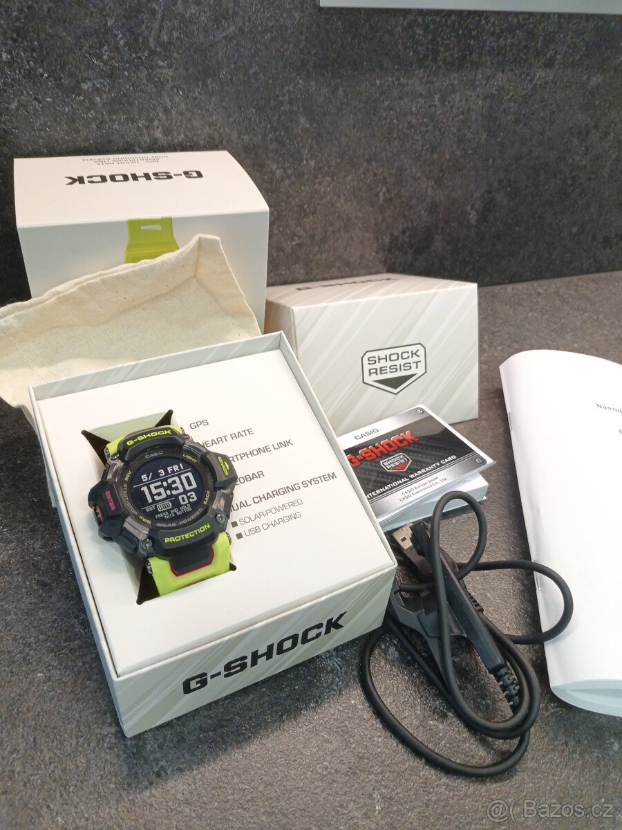 Solární hodinky GSHOCK GBD H2000, v záruce
