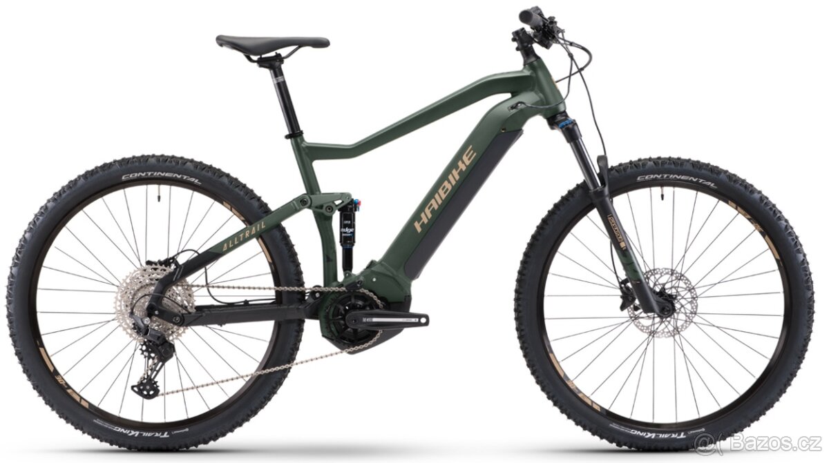 Celoodpružené elektrokolo Haibike AllTrail 4 vel. M