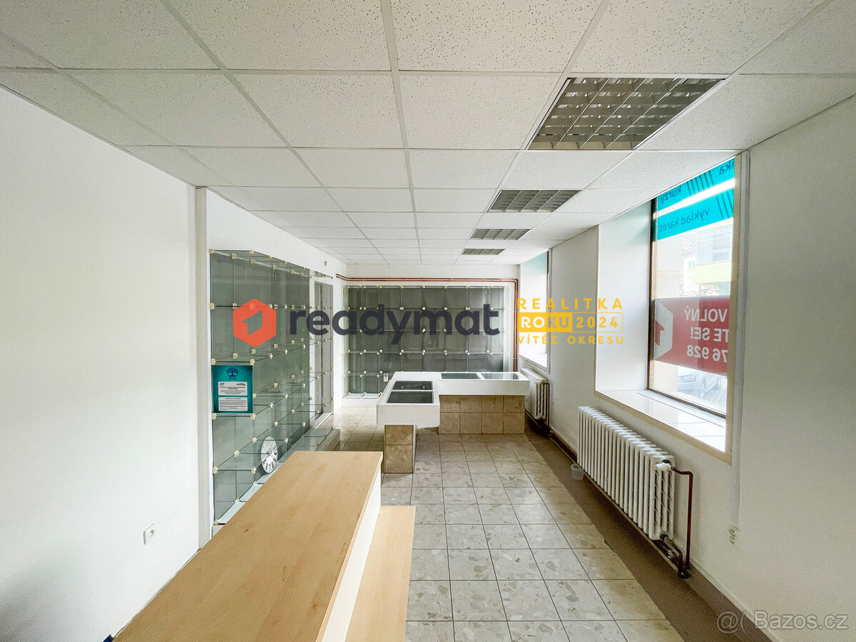 Pronájem obchodních prostor 55 m2, Hodonín