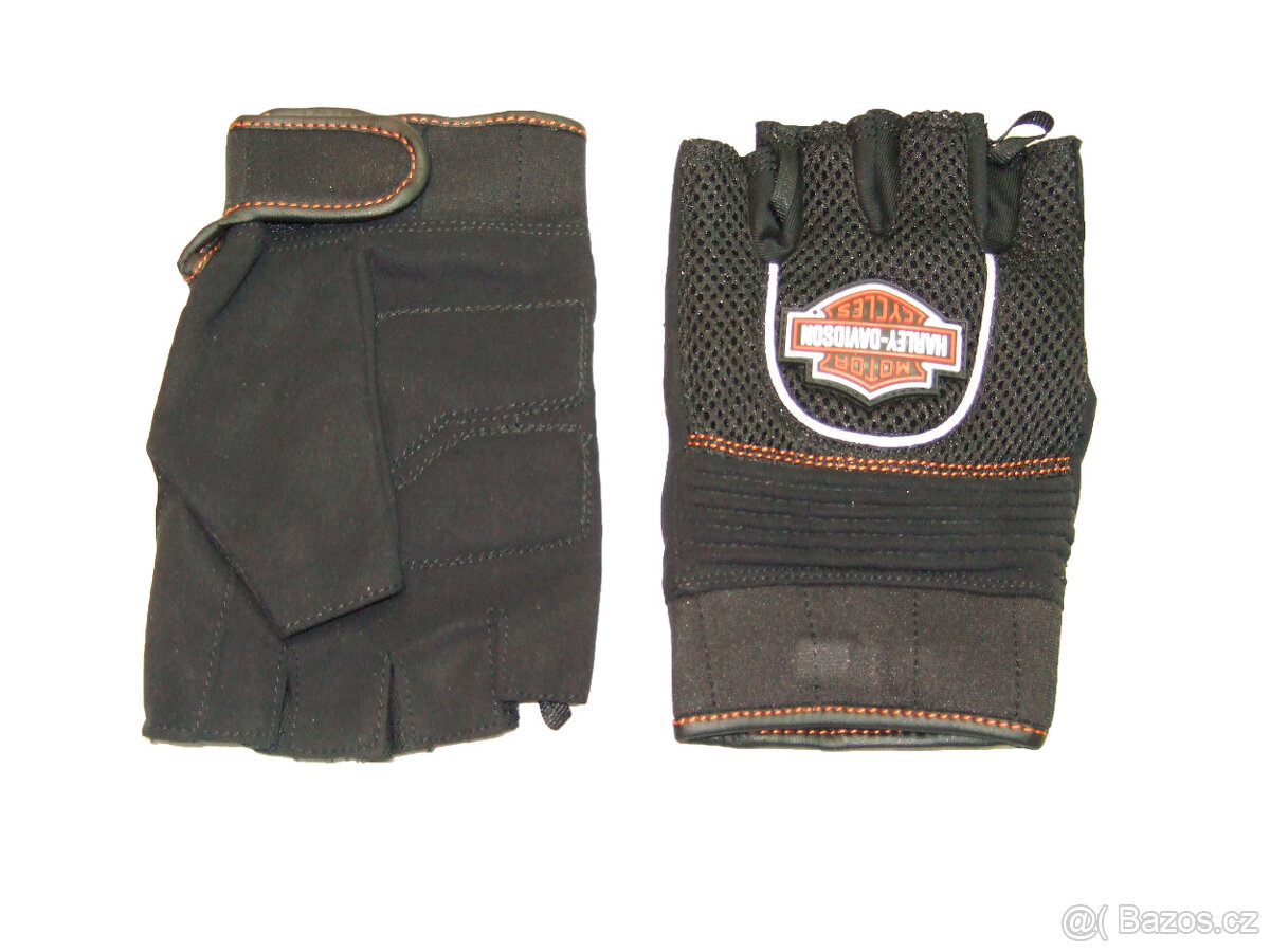 NOVĚ Strečové rukavice Harley-Davidson
