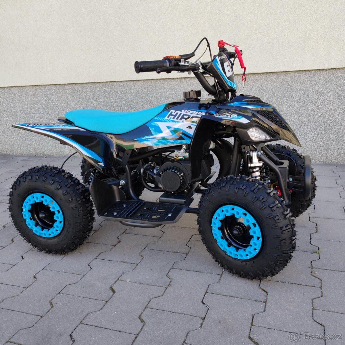 Dětská čtyřkolka Apollo Hiro Cobra 49cc modrá