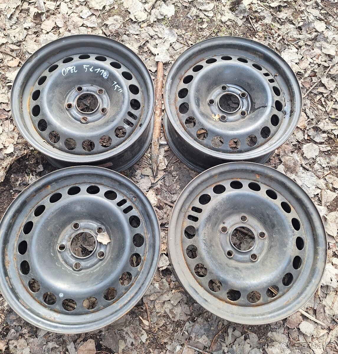 Plechové disky 5x100 15"