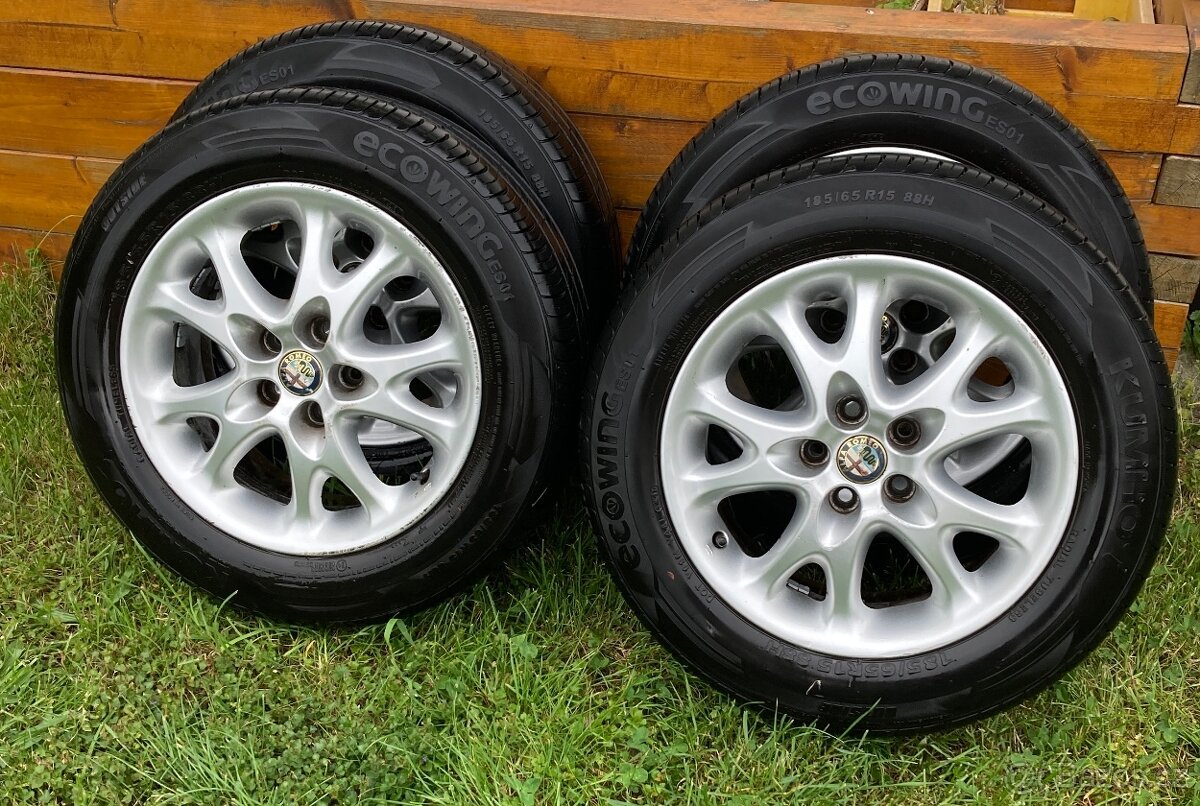 Kumho ecowing 185/65 r15 5x98 Alfa 147