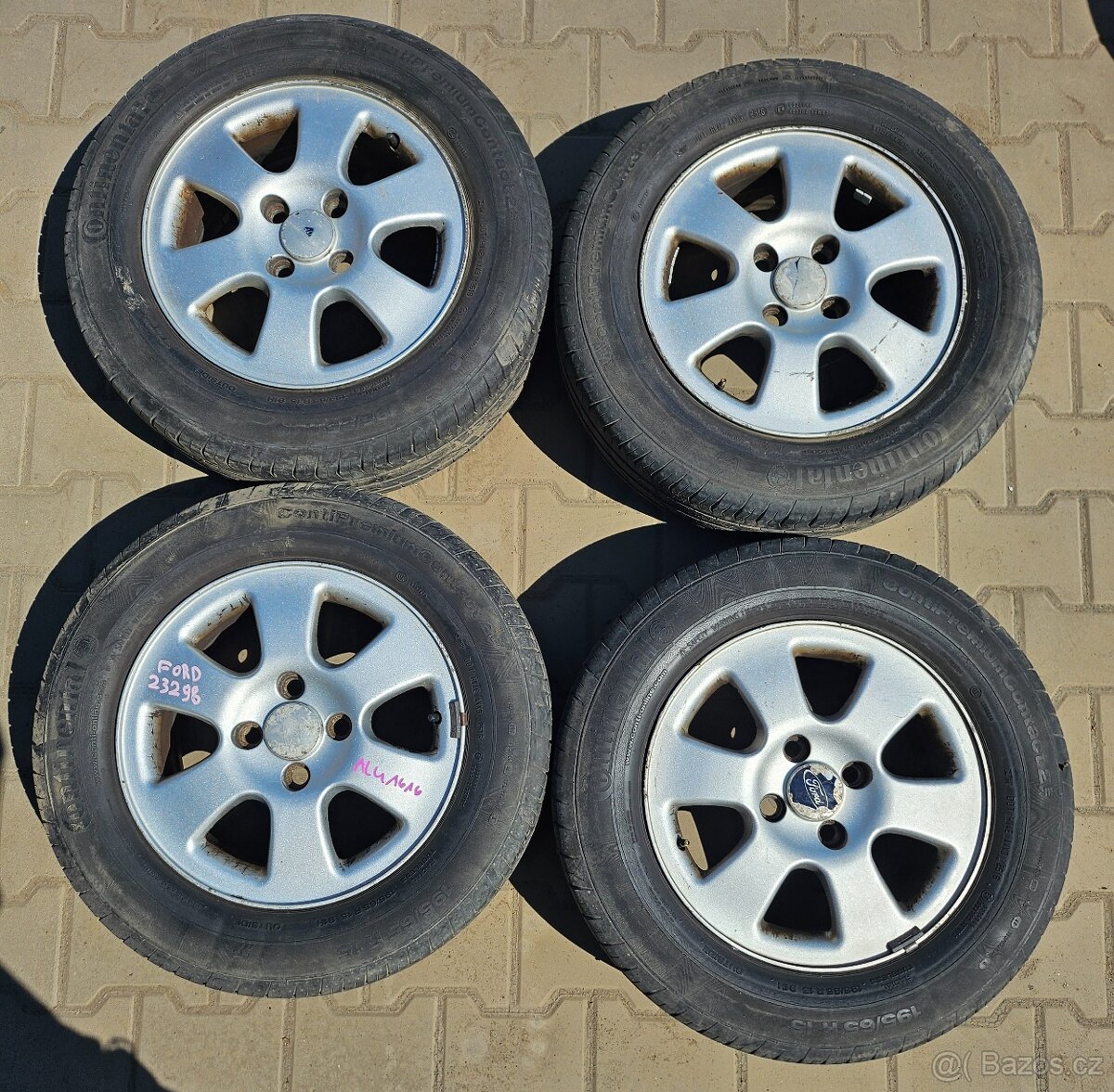 Prodám ALU kola Ford č. 1616