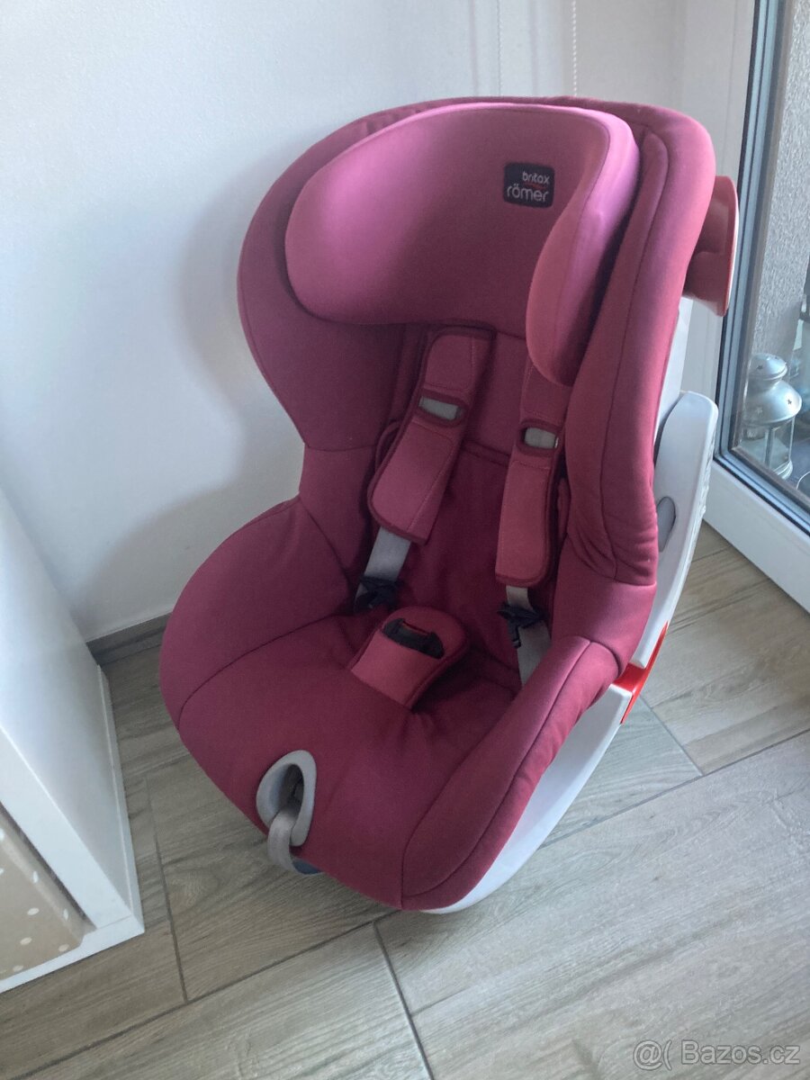 Autosedačka Römer King II LS BR Wine Rose