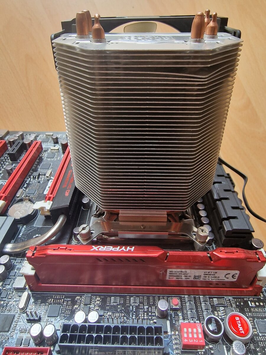 ZÁKLADNÍ DESKA+PROCESOR+CHLADIČ+PAMĚŤ 16Gb