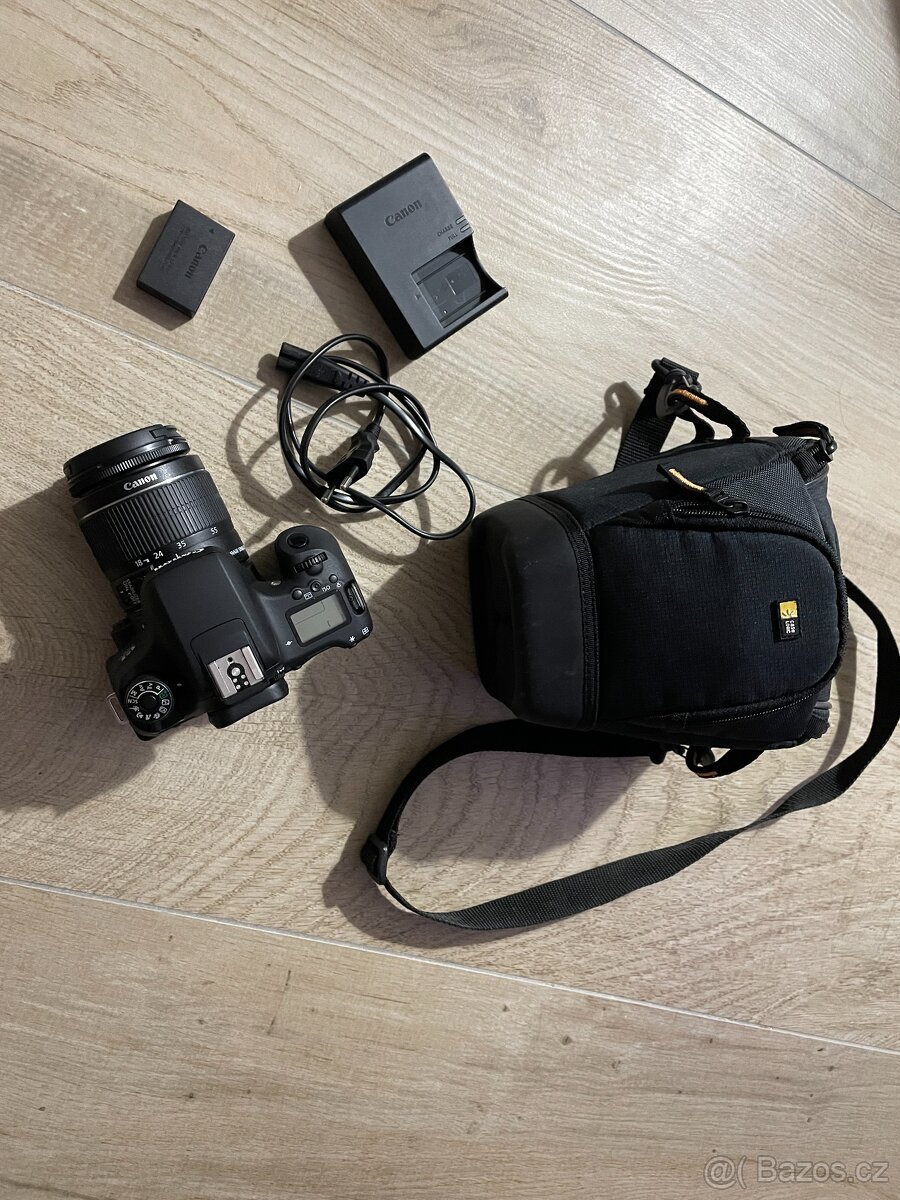 Canon EOS 760D + objektiv EF-S 18-55mm TOP stav