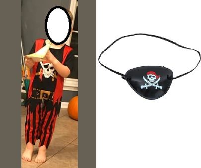 dětský kostým pirát 128