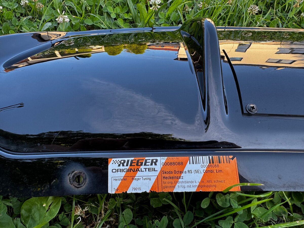 Rieger zadní difuzor Škoda Octavia 3 RS