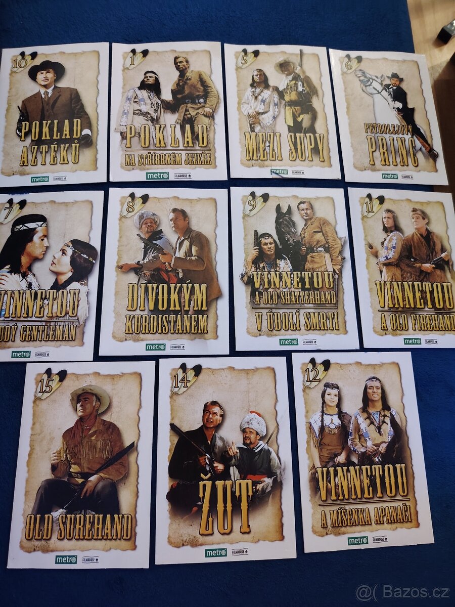 Vinnetou DVD kolekce 11x