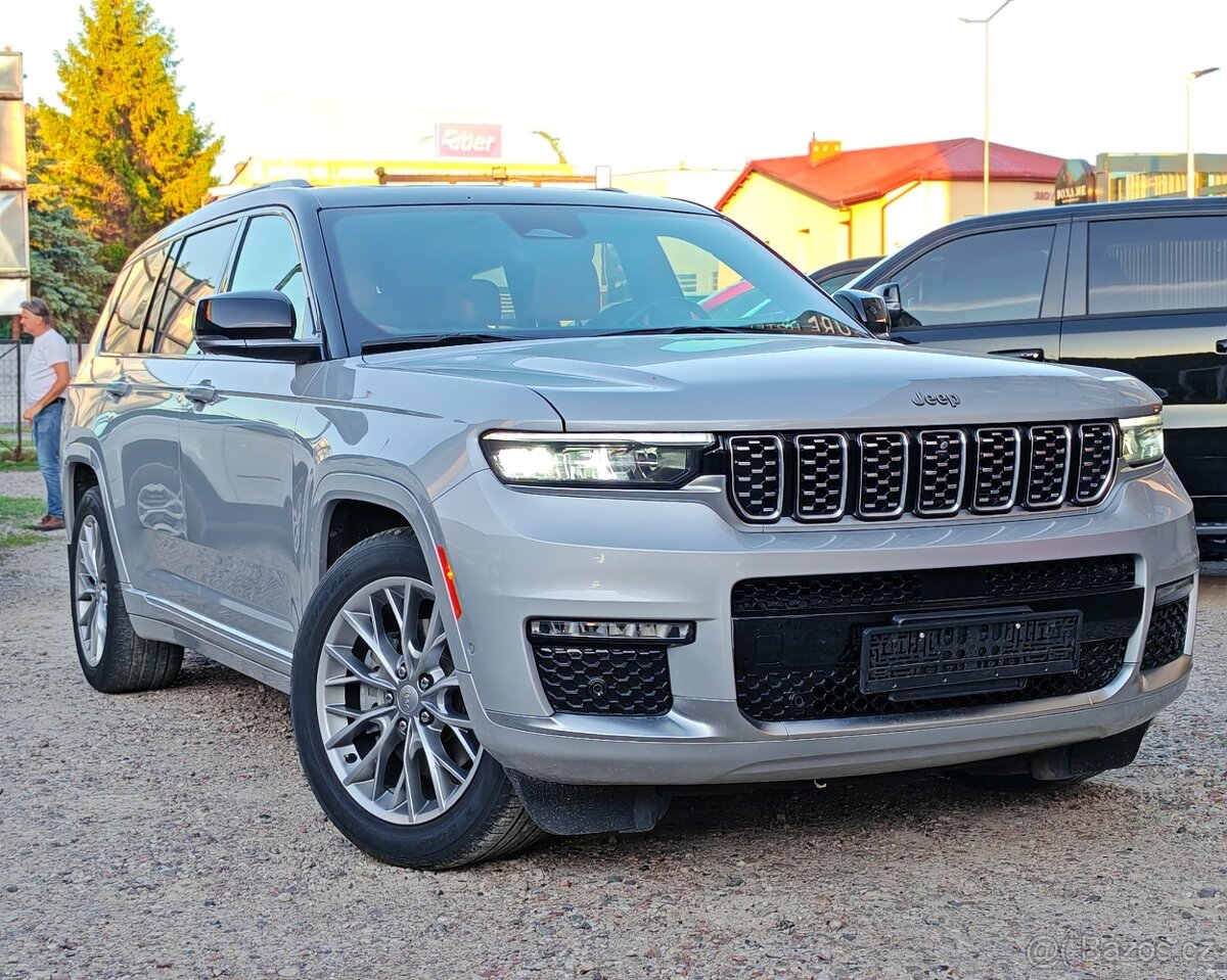 JEEP GRAND CHEROKEE 7 MÍST MASÁŽE VZDUCH