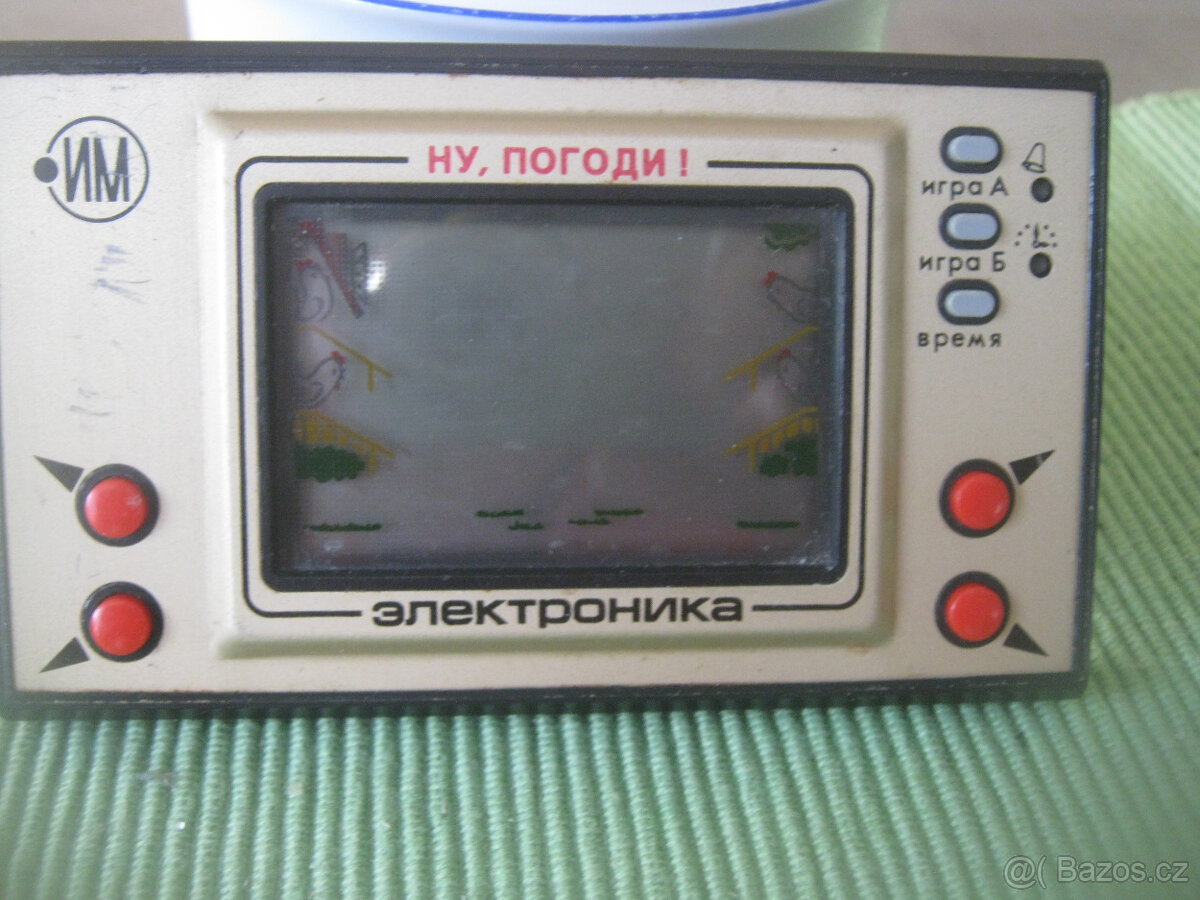 Prodám sovětskou LCD hru Elektronika IM-02 Jen počkej zajíci