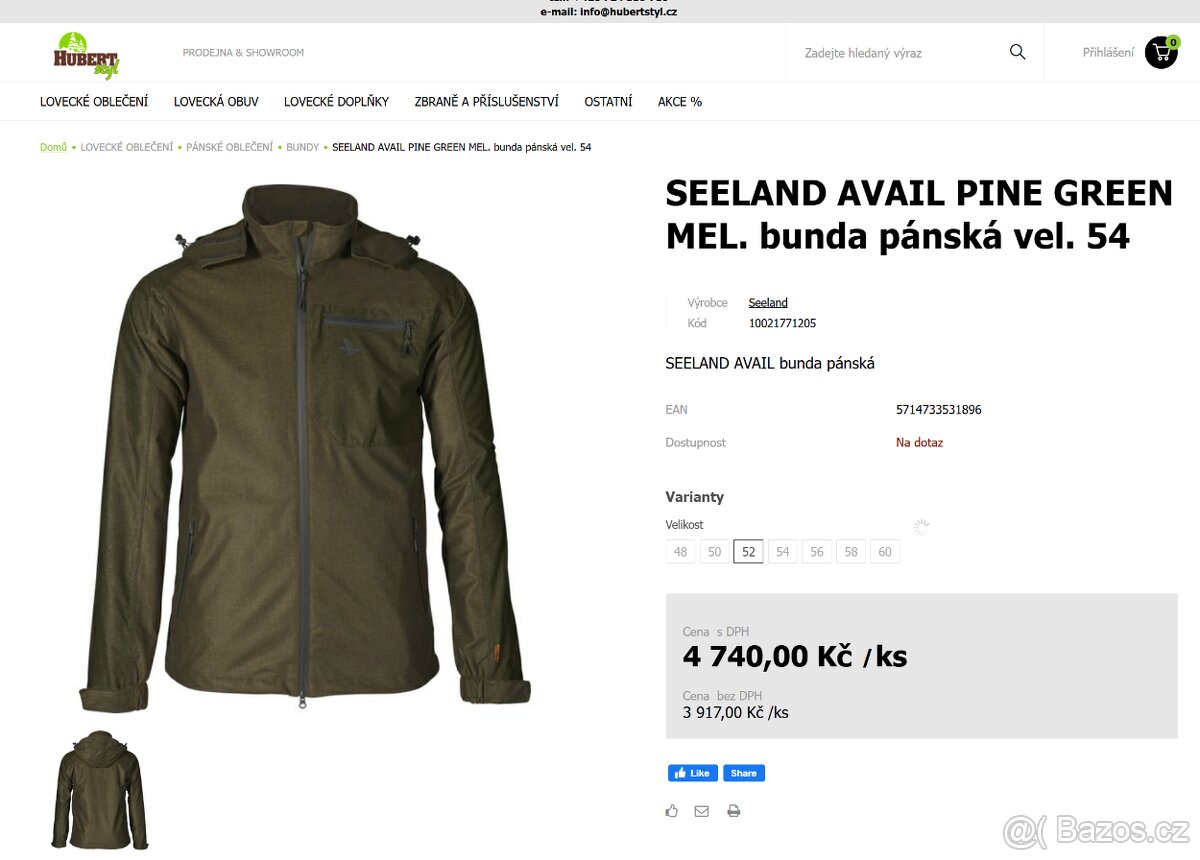 Panska bunda s membranou Sealand Avali