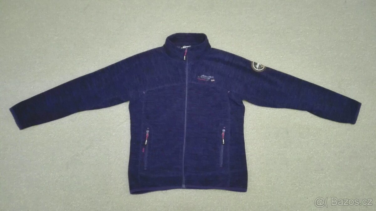 Fialová fleece bunda Geographical Norway
