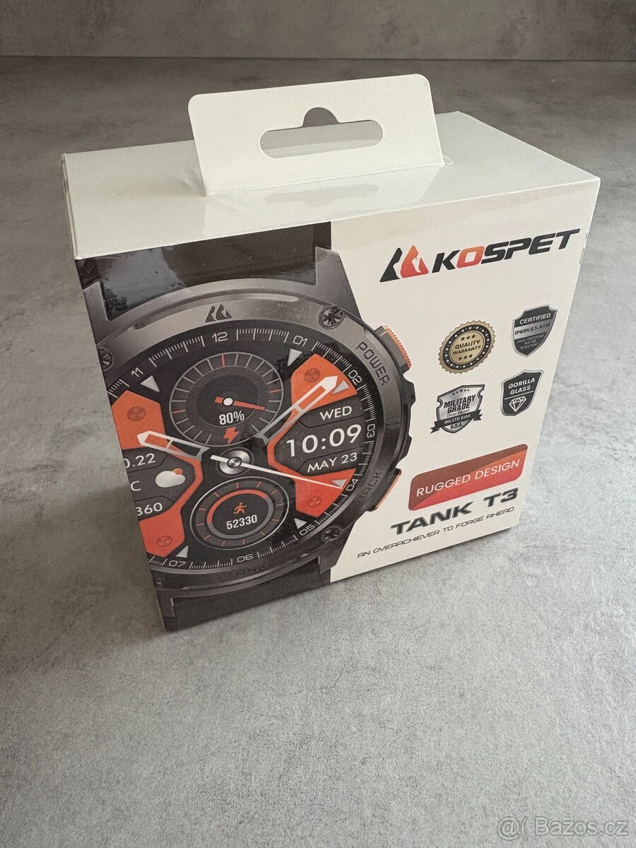 Chytré hodinky Kospet T3