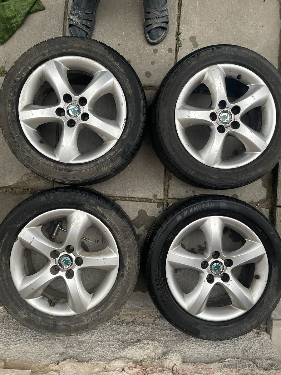 Alu kola Škoda Fabia 2