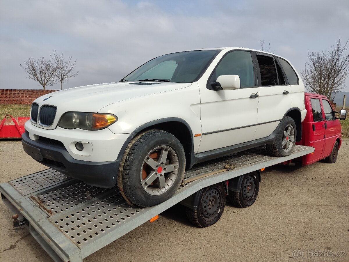 BMW x5 e53 facelift 3.0d 160kw veškeré náhradní díly