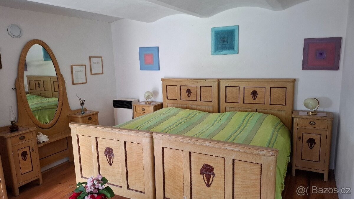 Starožitná ložnice komplet