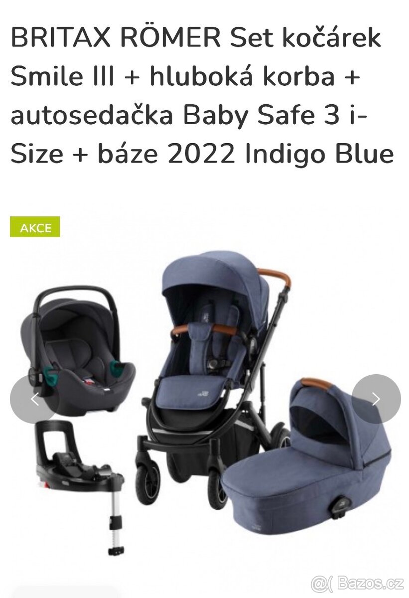 Trojkombinace Britax Römer Smile III