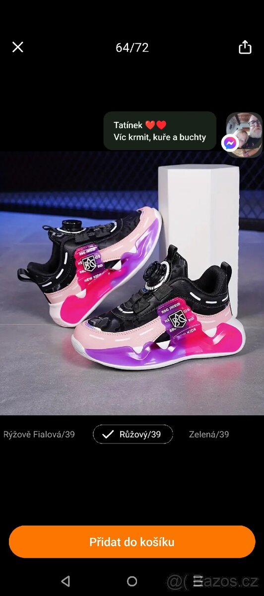 Prodám dětské dívčí boty