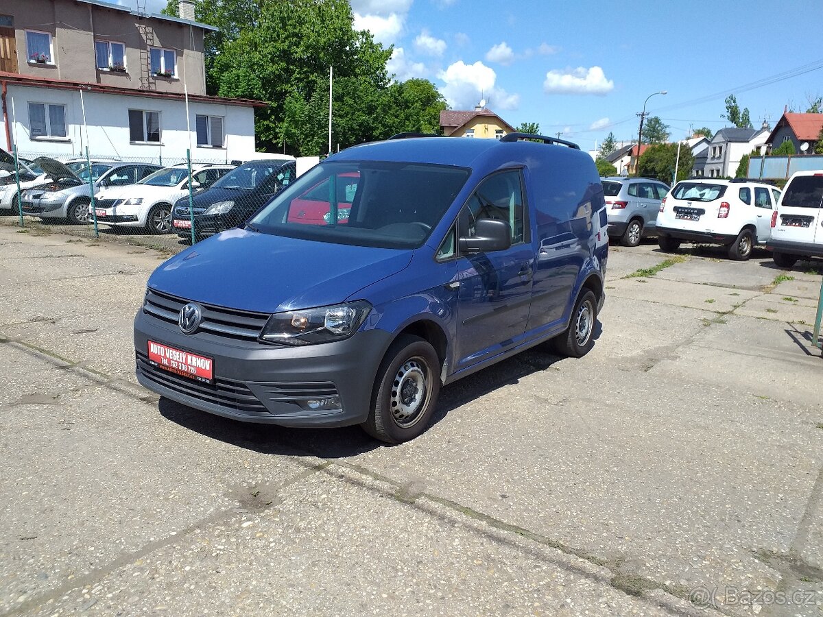 VW CADDY 2,0 TDi,75KW,KLIMA,ESP.ABS,HAGUSY,ČR,SERVISKA
